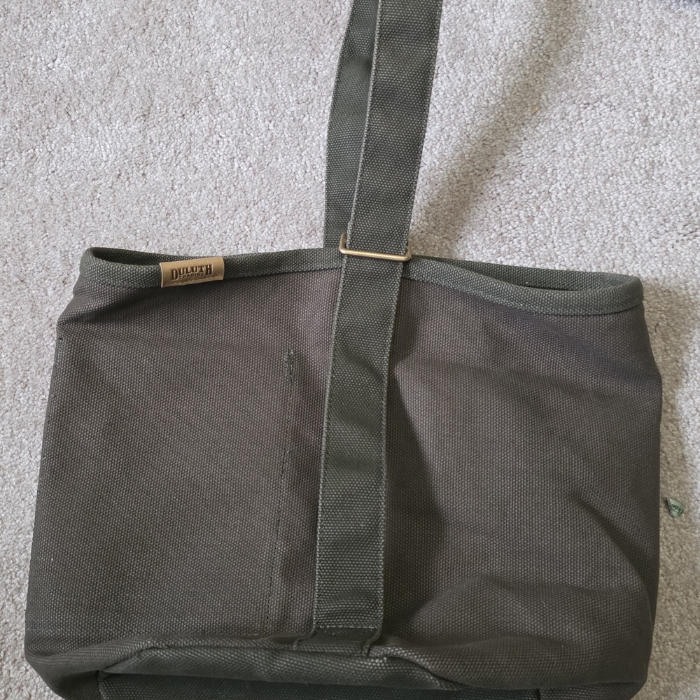 Duluth Canvas Bucket Tote Bag